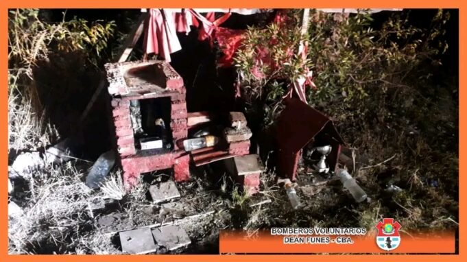 DEÁN FUNES: PRINCIPIO DE INCENDIO EN EL SANTUARIO DEL GAUCHITO GIL. ¡BOMBEROS SOLICITAN MÁS PREVENCIÓN!