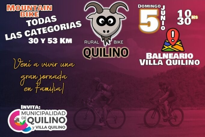 ¡EXITOSO RURAL BIKE EN QUILINO!