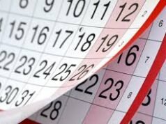 SE VIENEN DOS FINDES SUPER LARGOS Y UNA SEMANA DE SOLO DOS DÍAS.