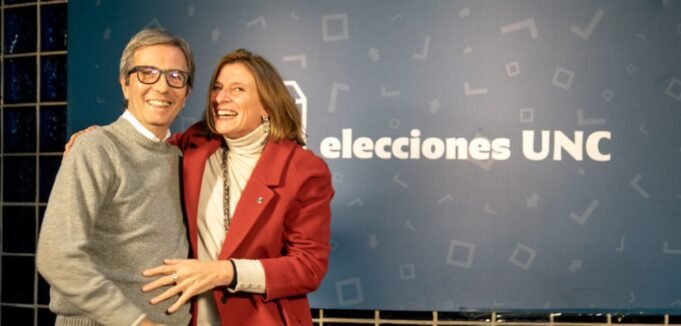 JHON BORETTO NUEVO RECTOR DE LA UNC POR LA LISTA SOMOS. GANÓ CON EL 63,26% DE LOS VOTOS.