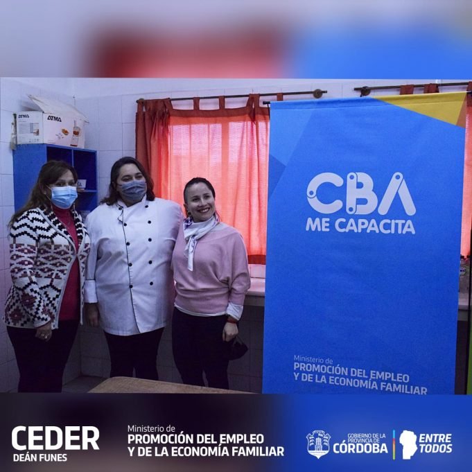 CEDER DEÁN FUNES DIO INICIO A NUEVOS CURSOS DE CAPACITACIÓN EN COCINA Y VIVERISMO.