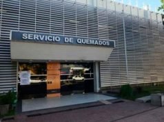 UN NIÑO DE 7 AÑOS ESTA GRAVE TRAS HABERSE QUEMADO EL 80% DE SU CUERPO CON UNA SALAMDRA EN MORTEROS.