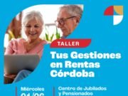 DEÁN FUNES: INICIA EL TALLER DE GESTIONES DE RENTAS EN EL CENTRO DE JUBILADOS DE CALLE BELGRANO.