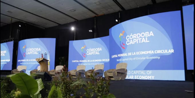 ARRANCÓ LA 2º CUMBRE MUNDIAL DE ECONOMÍA CIRCULAR EN CÓRDOBA CAPITAL.