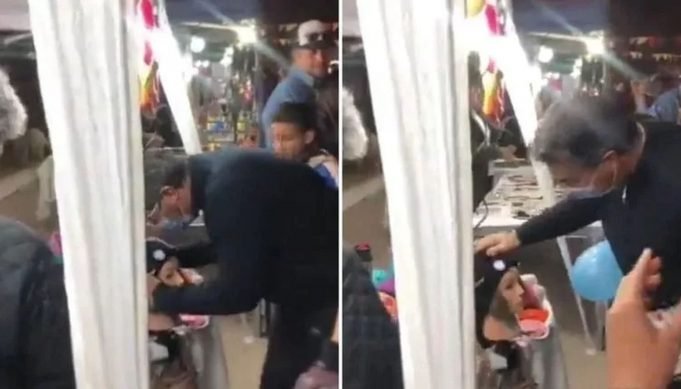 ▶️ PASA EN REDES: CAPITANICH BESÓ A UN MANIQUÍ CREYENDO QUE ERA UN NIÑO. ¡MIRÁ!