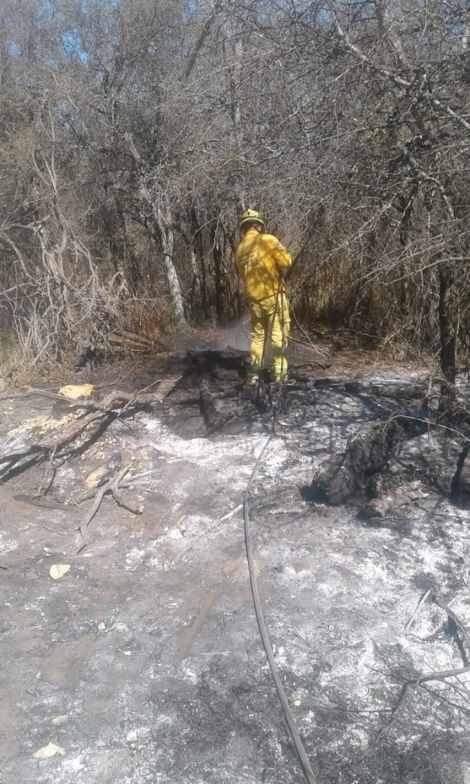 INCENDIO CUESTA CALADA: ESTADO ACTUAL CONTROLADO.