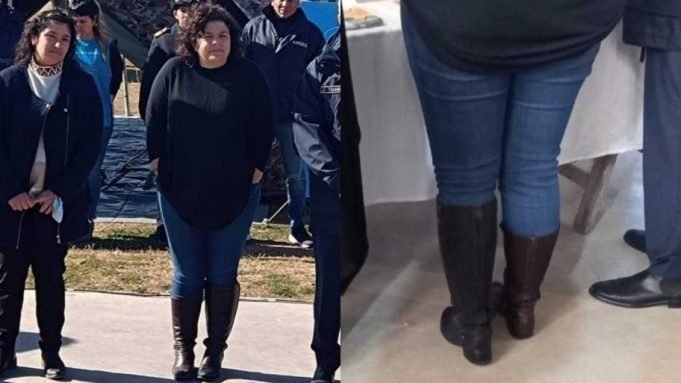 VIRAL: ¿QUE ONDA? CARLA VIZZOTTI FUE A UN ACTO CON BOTAS DE DIFERENTE COLOR Y TAMAÑO.