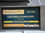 QUEDÓ INAUGURADO EL VUELO DIRECTO DE CÓRDOBA A SAN PAULO BRASIL.