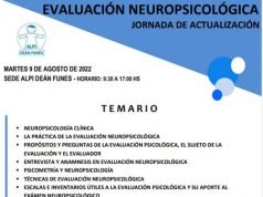 ALPI DEÁN FUNES INVITA A LA JORNADA DE ACTUALIZACIÓN EN “EVALUACIÓN NEUROPSICOLÓGICA”.