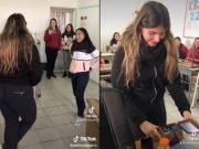 PASA EN REDES: COMPAÑEROS DE CURSO LE PAGARON EL VIJE A BARILOCHE A UNA JOVENCITA QUE NO PODIA COSTEARLO.