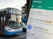 “RAPIDUS & FURIUS”: UN COLECTIVERO CREÓ UN GRUPO DE WHATSAPP PARA AVISARLE A LOS PASAJEROS CUÁNTO FALTA PARA CADA PARADA.