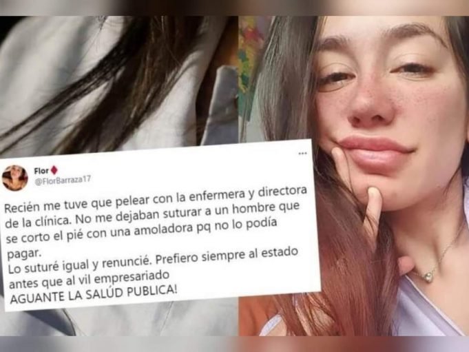 PASA EN REDES: RENUNCIÓ PORQUE LE PROHIBIERON ATENDER A UN PACIENTE QUE NO PODÍA PAGAR.