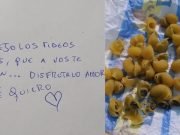 FIDEOS LOCOS: UNA MAMÁ LE MANDABA DROGA A SU HIJO PRESO EN FIDEOS CODITOS.