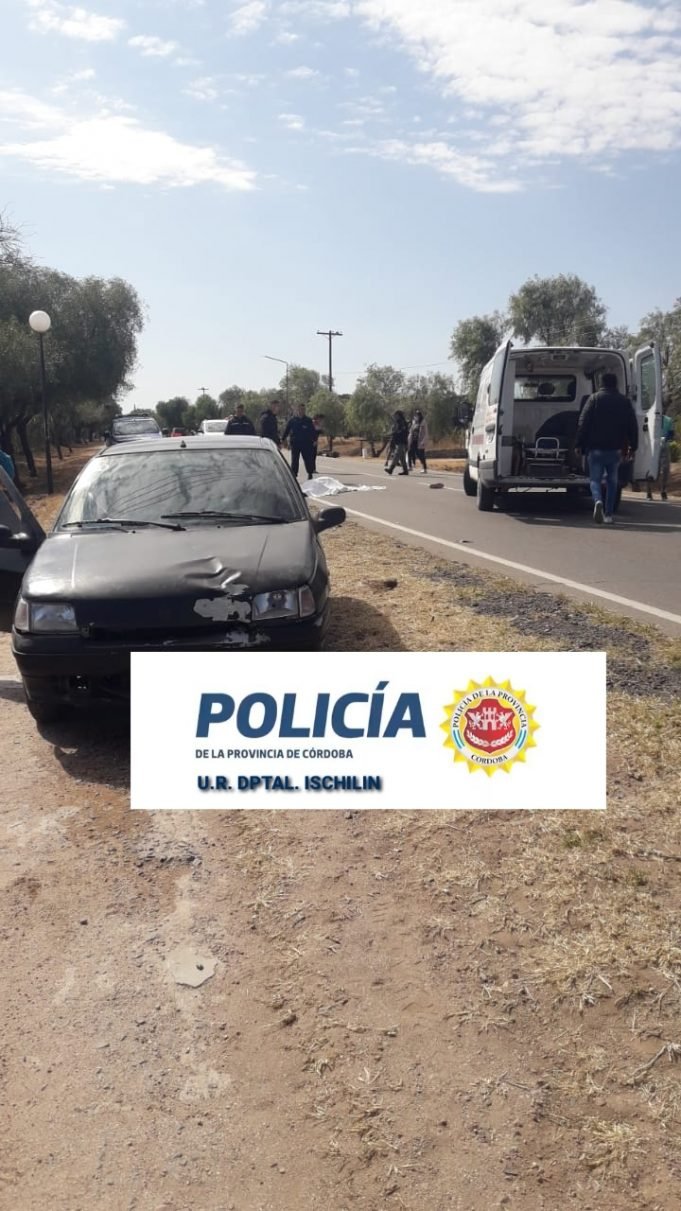 ACCIDENTE FATAL EN QUILINO. FALLECIÓ UN JOVEN QUE SE CONDUCÍA EN UNA MOTOCICLETA.