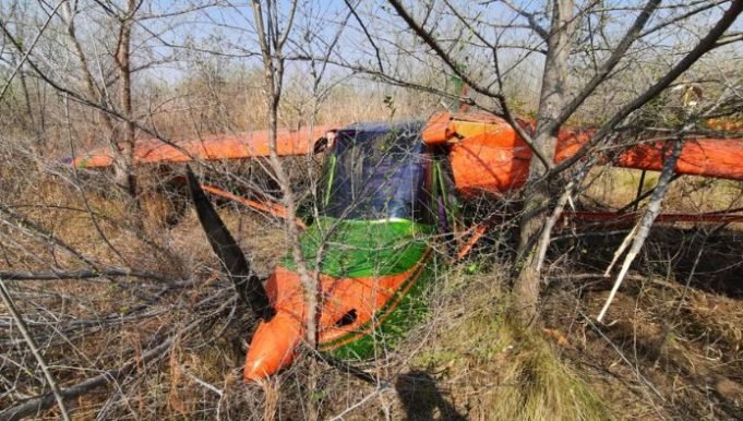 CAYÓ UNA AVIONETA EN LA ZONA RURAL DEL AEROCLUB CÓRDOBA.