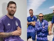 QATAR 2022: ADIDAS PRESENTÓ LA CAMISETA ALTERNATIVA DE LA SELECCIÓN ARGENTINA. ES VIOLETA, CON LLAMAS Y APUESTA A LA IGUALDAD DE GÉNERO.