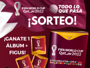 TODO LO QUE PASA TE REGALA UN ÁLBUM DEL MUNDIAL Y FIGURITAS ¡PARTICIPÁ YA!