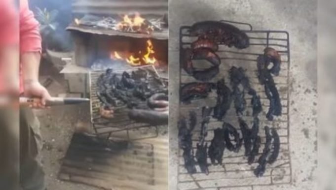 PASA EN REDES: UN ASADO QUEMADÍSIMO DE UN CORDOBÉS SE VOLVIÓ VIRAL.