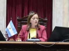 CECILIA MOREAU LA PRIMER MUJER QUE PRESIDE LA CÁMARA DE DIPUTADOS.