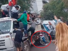 LAMENTABLE: UNA NENA DE 11 AÑOS MURIÓ APLASTADA EN MEDIO DE UNA CARAVANA POLÍTICA.