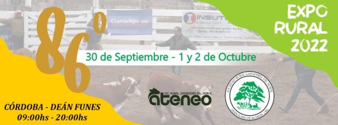 EXPO RURAL DEÁN FUNES 2022: DIFUNDIERON EL CRONOGRAMA DE ACTIVIDADES Y TAMBIÉN IMPORTANTES ACLARACIONES PARA CONCURSANTES.