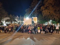 DEÁN FUNES: CONCURRIDA ASISTENCIA DE DOCENTES A LA MARCHA EN RECLAMO POR LA PROPUESTA SALARIAL INFLEXIBLE DEL GOBIERNO PROVINCIAL.