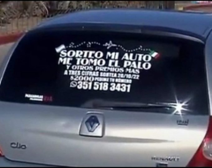 PASA EN REDES: “SORTEO MI AUTO, ME TOMO EL PALO”. UN CHEF CORDOBÉS RIFA SU AUTO PARA IRSE A ITALIA.