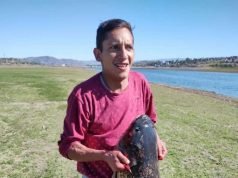 SORPRENDENTE: UN HOMBRE PESCÓ UNA CARPA DE 46KG EN EL SAN ROQUE.