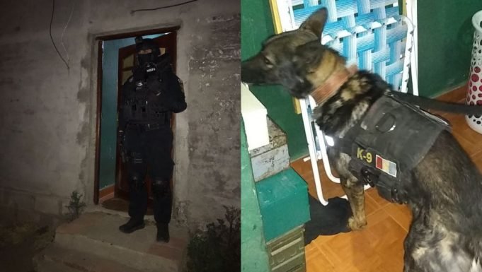 TOTORAL: UN VENDEDOR DE DROGAS INTENTÓ ESCAPAR DE LA FPA POR UNA VENTANA Y SE QUEBRÓ EL TOBILLO. ¡LO DETUVIERON!