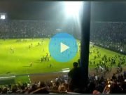 TRAGEDIA EN INDONESIA: 125 MUERTOS POR UNA ESTAMPIDA EN UN PARTIDO DE FÚTBOL. ENTRE ELLOS 17 NIÑOS. HAY MÁS DE 300 HERIDOS. ¡MIRÁ EL VÍDEO!
