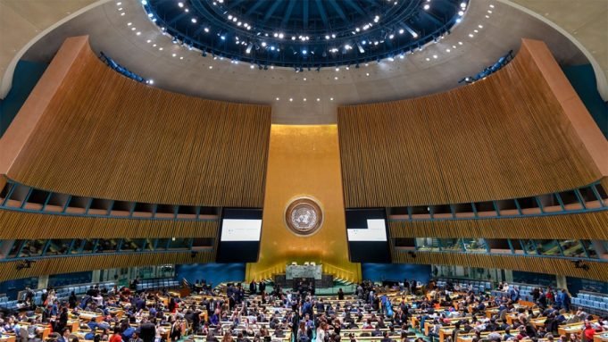 ARGENTINA TUVO APOYO INTERNACIONAL ANTE LA ONU POR EL RECLAMO DE LAS ISLAS MALVINAS.
