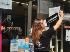 CLAUSURARON LAS 7 SUCURSALES DE CARREFOUR EXPRESS EN CÓRDOBA.