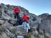 RESCATARON A UN HOMBRE EN EL CERRO CHAMPAQUÍ.