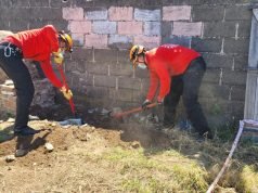 BERROTARÁN: HALLARON UN CADÁVER ENTERRADO EN EL PATIO DE UNA VIVIENDA. HAY UNA MUJER DETENIDA.