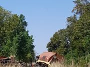 SARMIENTO: DESACARRILÓ UN TREN CON DESTINO A DEÁN FUNES. SE DESPRENDIERON 5 VAGONES.