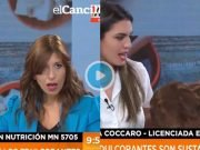 PASA EN REDES: UNA NUTRICIONISTA SE DESMAYÓ EN VIVO EN UN NOTICIERO CUANDO HABLABA DEL CONSUMO DE AZÚCAR Y EDULOCRANTE.