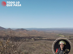 INCENDIO ZONA SAUCE PUNCO: BOMBEROS REALIZAN GUARDIA DE CENIZAS. NO HAY FOCOS ACTIVOS. SOLO PUNTOS CALIENTES.
