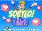 COSEDEF LANZÓ SU SERVICIO DE INTERNET FLASSH Y SORTEA 3 ACTIVACIONES GRATIS DEL SERVICIO POR 2 MESES. ¡PARTICIPÁ!