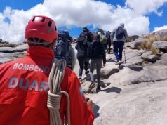 CERRO CHAMPAQUÍ: REALIZARON UN NUEVO RESCATE. YA SON TRES EN LA MISMA SEMANA.