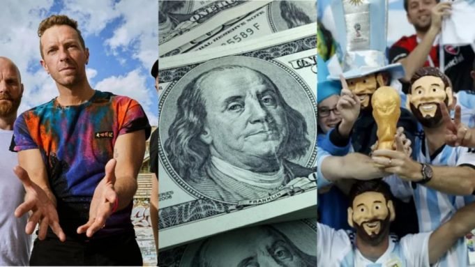 DÓLAR COLDPLAY Y DÓLAR QATAR: EL GOBIERNO CONFIRMÓ EL NUEVO TIPO DE CAMBIO TURISTA.