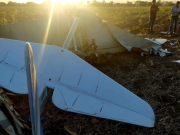 JESÚS MARÍA: FALLECIÓ UN HOMBRE DE 57 AÑOS AL ESTRELLARSE EN SU AVIONETA DE FABRICACIÓN PROPIA.