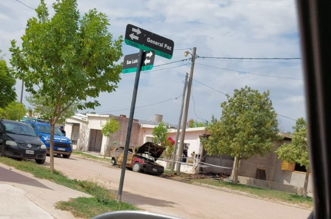 OBISPO TREJO: UNA MUJER DE 84 AÑOS FALLECIÓ EN UN INCENDIO EN SU CASA Y SOSPECHAN DE SU PAREJA.