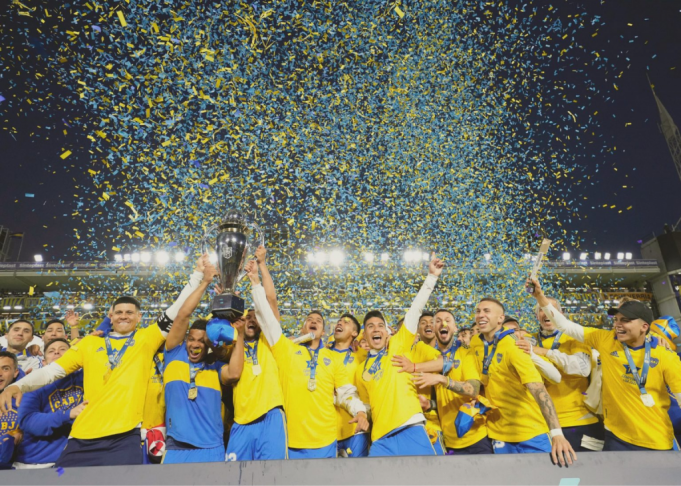 BOCA CAMPEÓN DE LA LIGA PROFESIONAL.