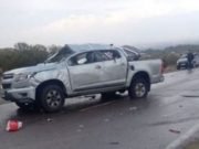 PASÓ EN MENDOZA: VOLCÓ UNA CAMIONETA CON 16 ALUMNOS A BORDO. UNA JOVEN DE 20 AÑOS FALLECIÓ. OTRA ESTÁ GRAVE Y LA CONDUCTORA INTERNADA.