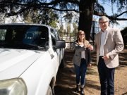 LA BRIGADA DE CONTROL DE CHAGAS DEÁN FUNES RECIBIRÁ UNA CAMIONETA 4×4.