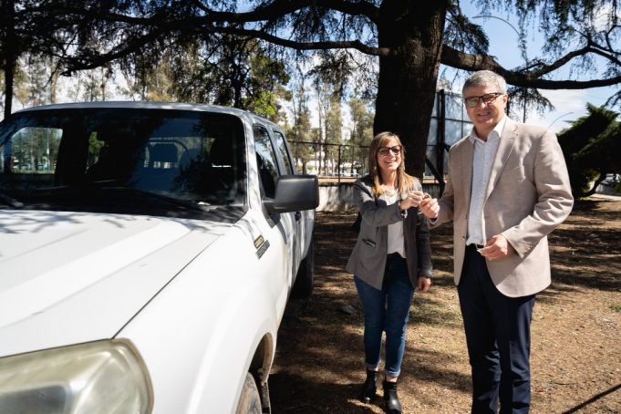LA BRIGADA DE CONTROL DE CHAGAS DEÁN FUNES RECIBIRÁ UNA CAMIONETA 4×4.