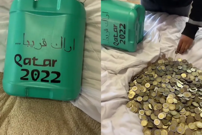 PASA EN REDES: AHORRÓ POR DOS AÑOS PARA IR A QATAR PERO NO LE ALCANZA NI PARA EL PASAJE. ¡MIRÁ!