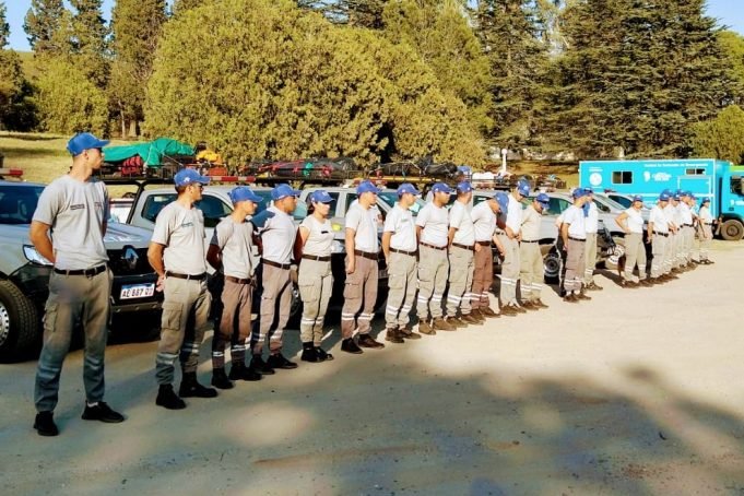 INCENDIOS EN SALTA: CÓRDOBA ENVIÓ PERSONAL DEL ETAC PARA COLABORAR.