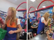 PASA EN REDES: ESCRACHARON A UNA MAESTRA ROBANDO EN UN SUPERMERCADO. ¡MIRÁ!