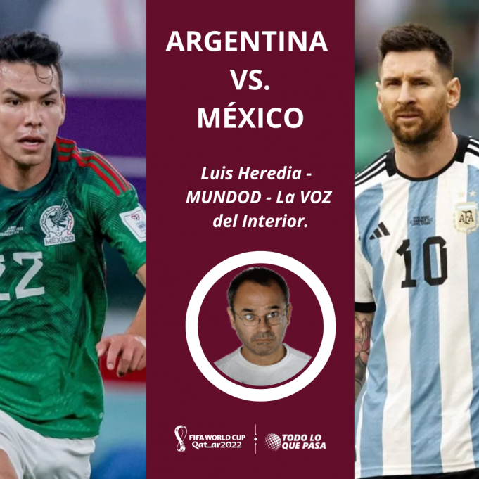 QATAR 2022: LUIS HEREDIA PERIODISTA DE “MUNDOD” DE LA VOZ DEL INTERIOR ANALIZA LA PREVIA DEL PARTIDO DE ESTE SÁBADO ENTRE ARGENTINA Y MÉXICO. ¡ESCUCHÁ!